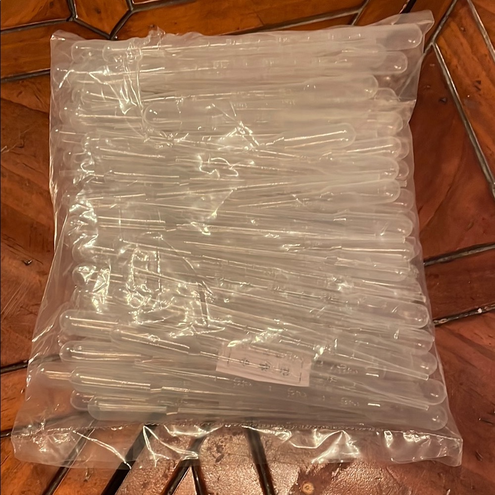 Clear Plastic Pipettes 3ml (100)